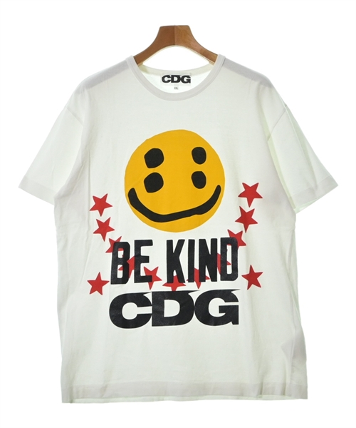 CDG（シーディージー）Tシャツ・カットソー 白 サイズ:XXL メンズ ...