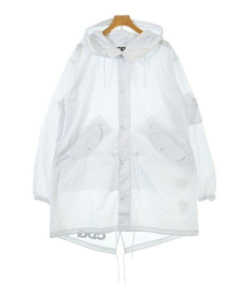 CDG(シーディージー)モッズコート 白 サイズ:S/2200554277059