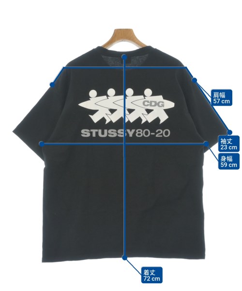 STUSSY（ステューシー）Tシャツ・カットソー 黒 サイズ:XL メンズ/2200631853091