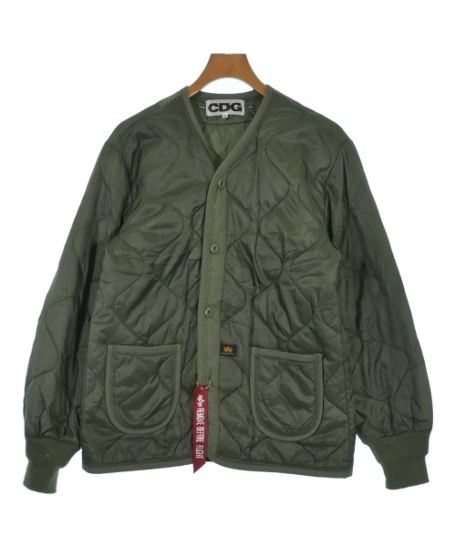 CDG（シーディージー）ミリタリーブルゾン カーキ サイズ:S メンズ/2200634927041