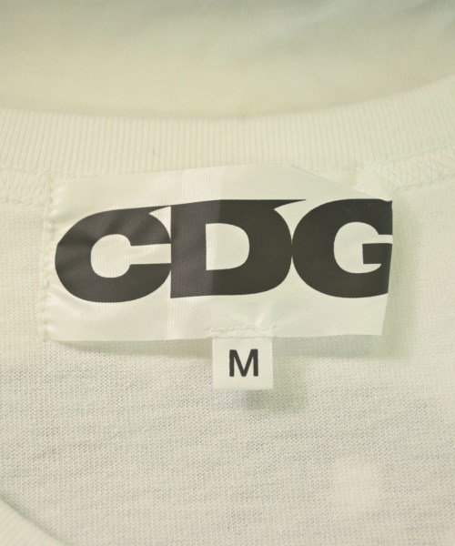 CDG（シーディージー）Tシャツ・カットソー 白 サイズ:M メンズ/2200614001051