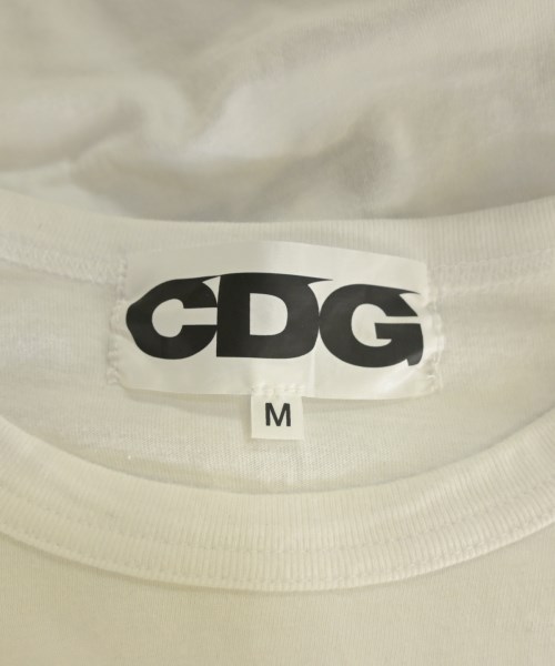 CDG（シーディージー）Tシャツ・カットソー 白 サイズ:M レディース/2200635076090