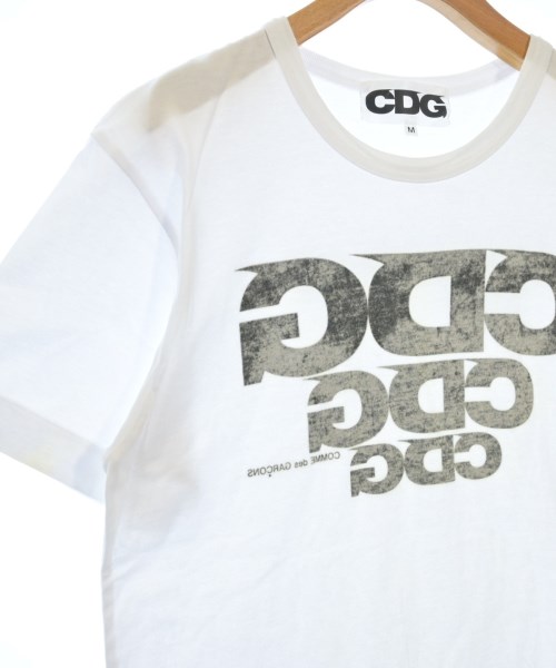 CDG（シーディージー）Tシャツ・カットソー 白 サイズ:M レディース/2200635076090