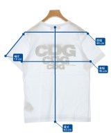 CDG（シーディージー）Tシャツ・カットソー 白 サイズ:M レディース/2200635076090