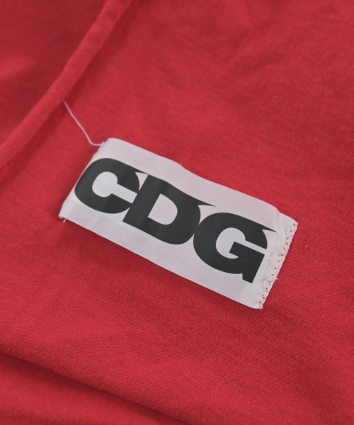 CDG（シーディージー）ストール 赤 サイズ:- レディース/2200621544381
