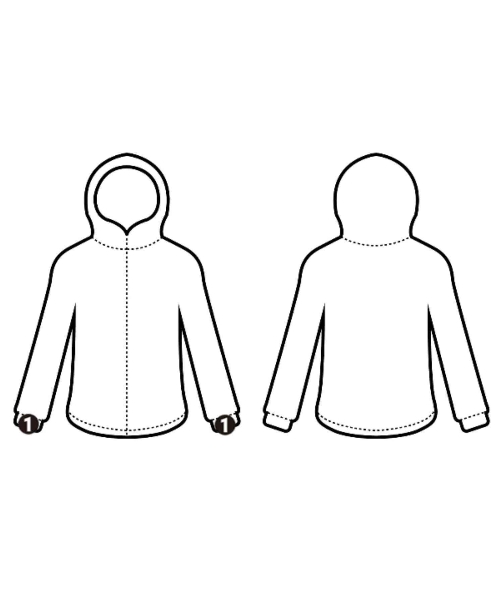 CDG（シーディージー）パーカー 黒 サイズ:M レディース/2200621428032