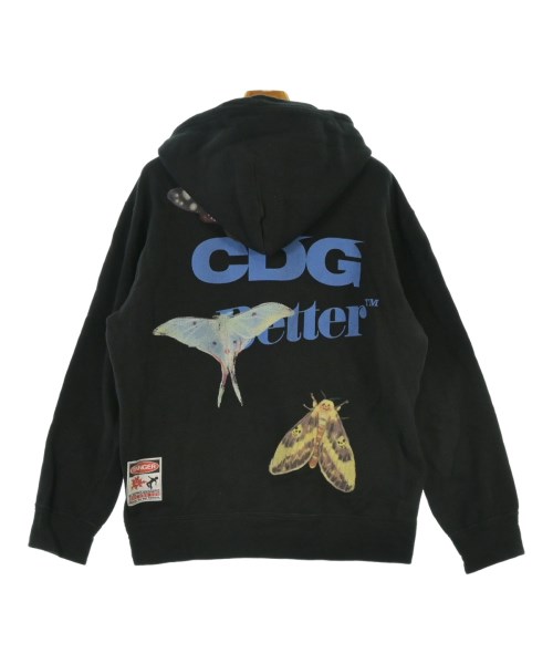 CDG（シーディージー）パーカー 黒 サイズ:M レディース/2200621428032