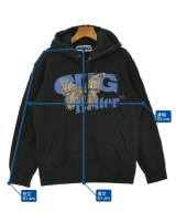 CDG（シーディージー）パーカー 黒 サイズ:M レディース/2200621428032