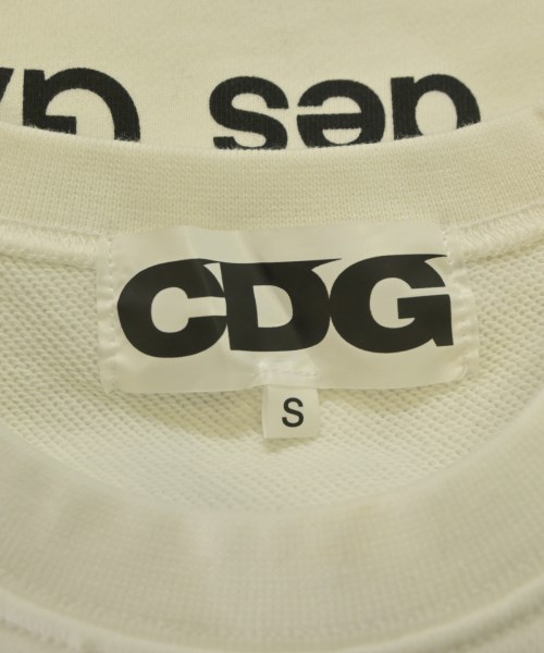CDG（シーディージー）スウェット 白 サイズ:S レディース/2200632658077