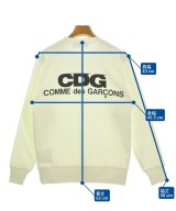CDG（シーディージー）スウェット 白 サイズ:S レディース/2200632658077
