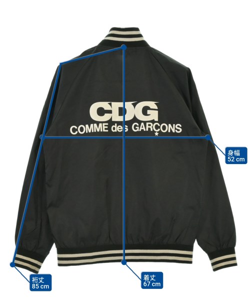 CDG（シーディージー）ブルゾン 黒 サイズ:M メンズ/2200643363120