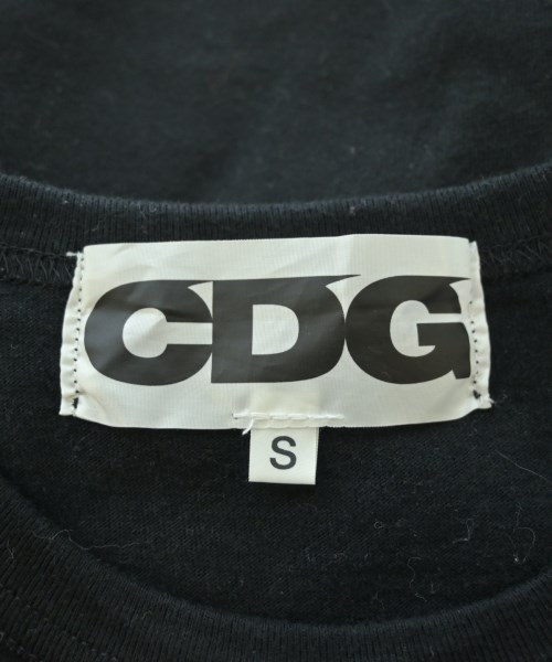 CDG（シーディージー）Tシャツ・カットソー 黒 サイズ:S メンズ/2200600201267