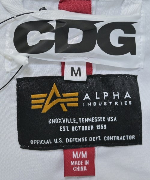 CDG（シーディージー）モッズコート 白 サイズ:M メンズ/2200547910017