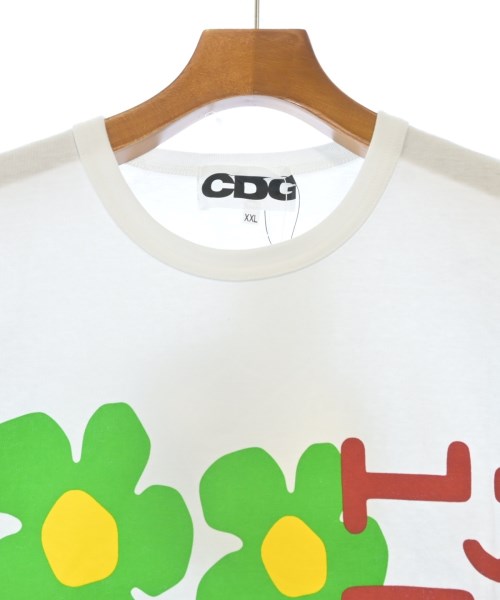CDG（シーディージー）Tシャツ・カットソー 白 サイズ:XXL メンズ/2200622640013