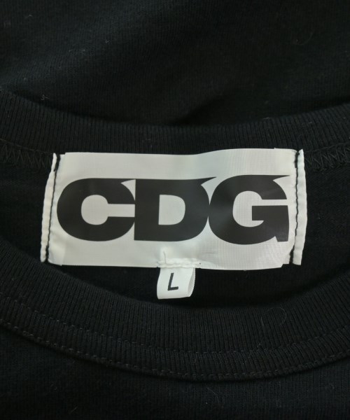 CDG（シーディージー）Tシャツ・カットソー 黒 サイズ:L メンズ/2200607746082