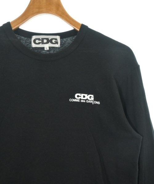 CDG（シーディージー）Tシャツ・カットソー 黒 サイズ:L メンズ/2200607746082