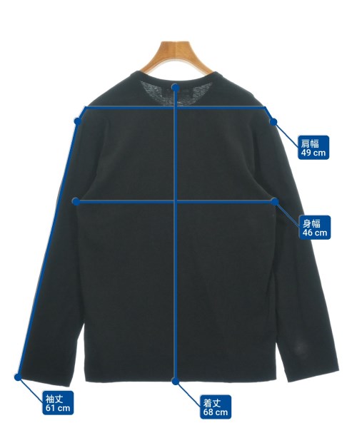 CDG（シーディージー）Tシャツ・カットソー 黒 サイズ:L メンズ/2200607746082