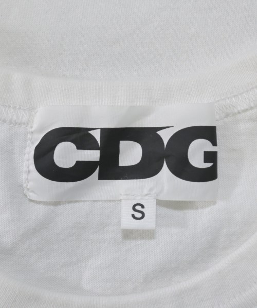 CDG（シーディージー）Tシャツ・カットソー 白 サイズ:S メンズ/2200619857042