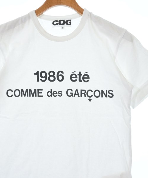 CDG（シーディージー）Tシャツ・カットソー 白 サイズ:S メンズ/2200619857042