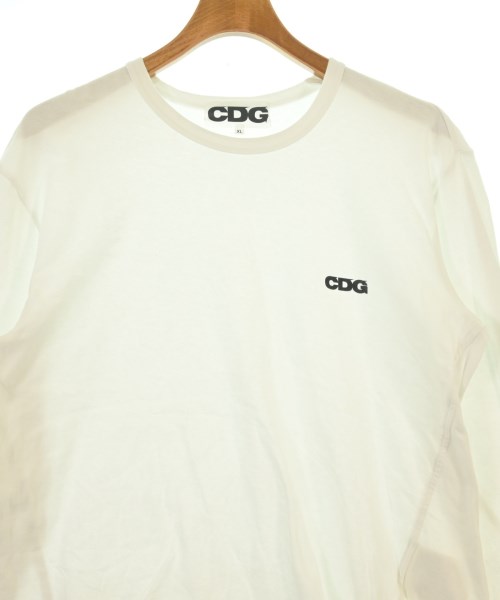 CDG（シーディージー）Tシャツ・カットソー 白 サイズ:XL メンズ/2200624307037