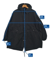 CDG（シーディージー）モッズコート 黒 サイズ:XL メンズ/2200626133085