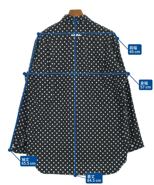 CDG（シーディージー）カジュアルシャツ 黒 サイズ:XL メンズ/2200627940019