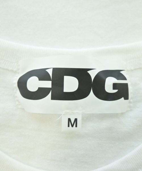 CDG（シーディージー）Tシャツ・カットソー 白 サイズ:M メンズ/2200630974018