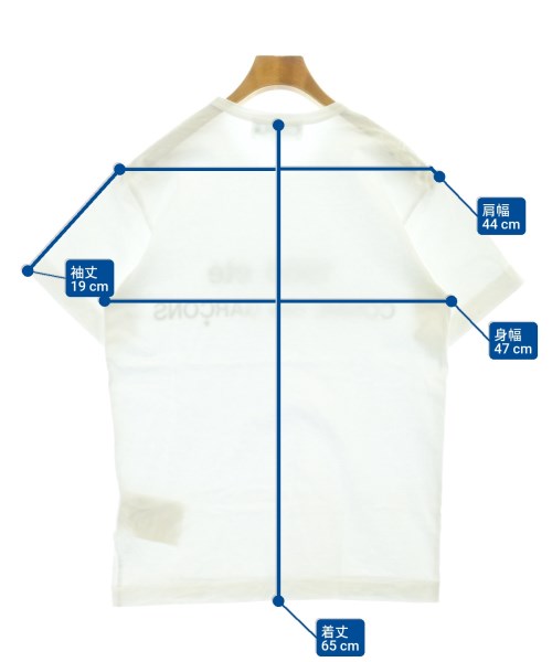 CDG（シーディージー）Tシャツ・カットソー 白 サイズ:M メンズ/2200630974018