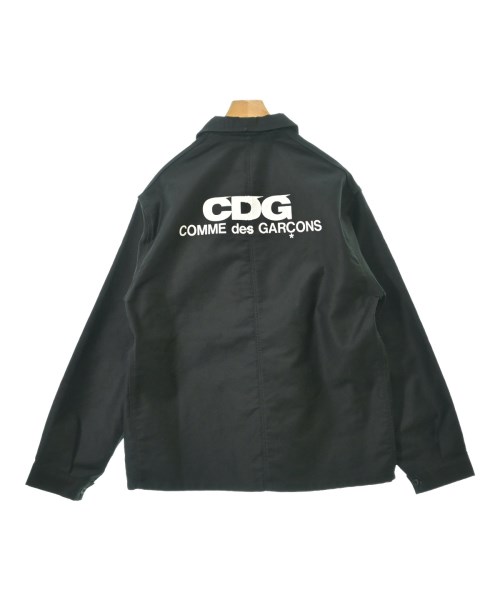 CDG（シーディージー）カバーオール 黒 サイズ:XL メンズ/2200632506026