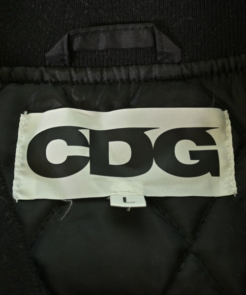 CDG（シーディージー）スタジャン 黒 サイズ:L メンズ/2200610479045