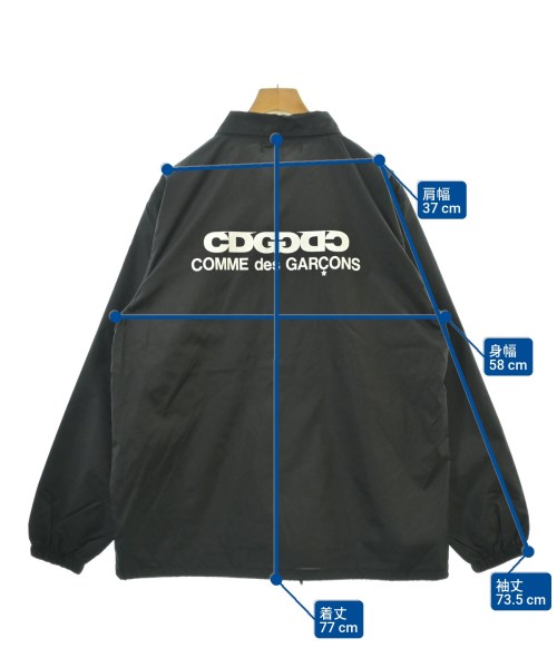 CDG（シーディージー）ブルゾン 黒 サイズ:XL メンズ/2200612062139