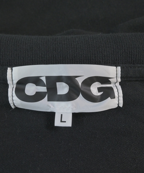 CDG（シーディージー）ポロシャツ 黒 サイズ:L メンズ/2200612905177