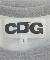 CDG（シーディージー）ポロシャツ グレー サイズ:L メンズ/2200612905184