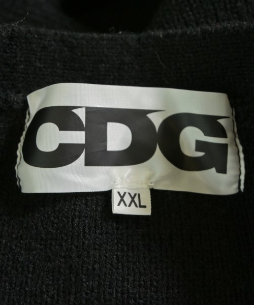 CDG（シーディージー）カーディガン 黒 サイズ:XXL メンズ/2200614799064
