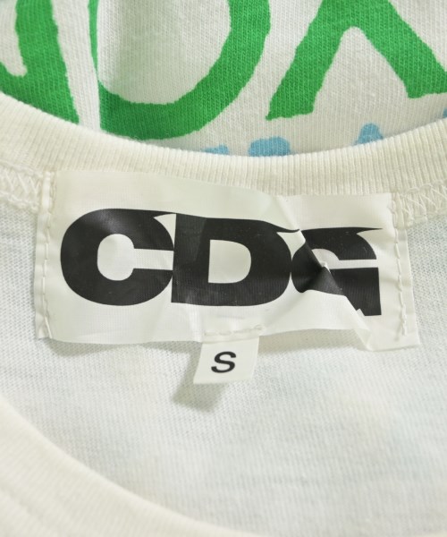 CDG（シーディージー）Tシャツ・カットソー 白 サイズ:S メンズ/2200609616024