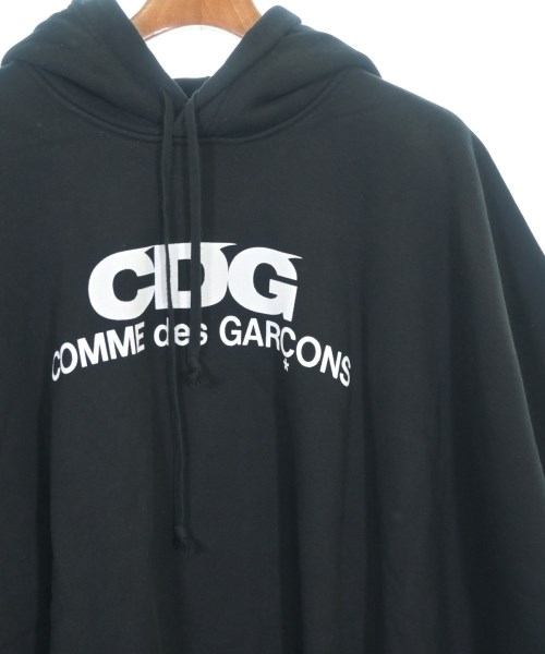 CDG（シーディージー）パーカー 黒 サイズ:XL メンズ/2200613773058