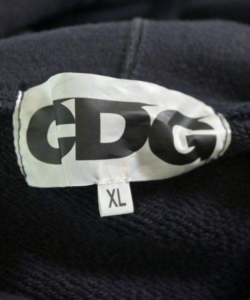 CDG（シーディージー）パーカー 黒 サイズ:XL メンズ/2200613773065