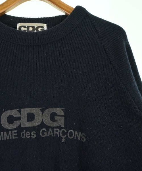 CDG（シーディージー）ニット・セーター 紺 サイズ:L メンズ/2200613773072