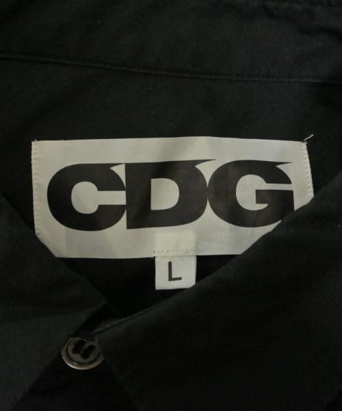 CDG（シーディージー）カジュアルシャツ 黒 サイズ:L メンズ/2200613773102