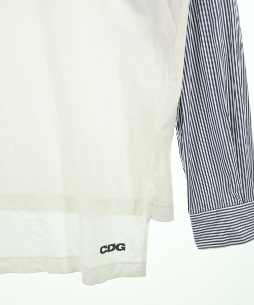 CDG（シーディージー）Tシャツ・カットソー 白 サイズ:L メンズ/2200613773119