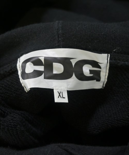 CDG（シーディージー）パーカー 黒 サイズ:XL メンズ/2200615703022