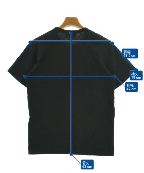 CDG（シーディージー）Tシャツ・カットソー 黒 サイズ:M メンズ/2200616816035