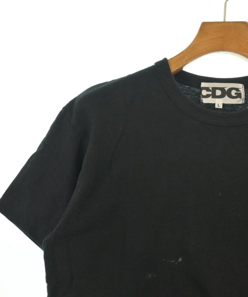 CDG（シーディージー）Tシャツ・カットソー 黒 サイズ:L メンズ/2200619970062