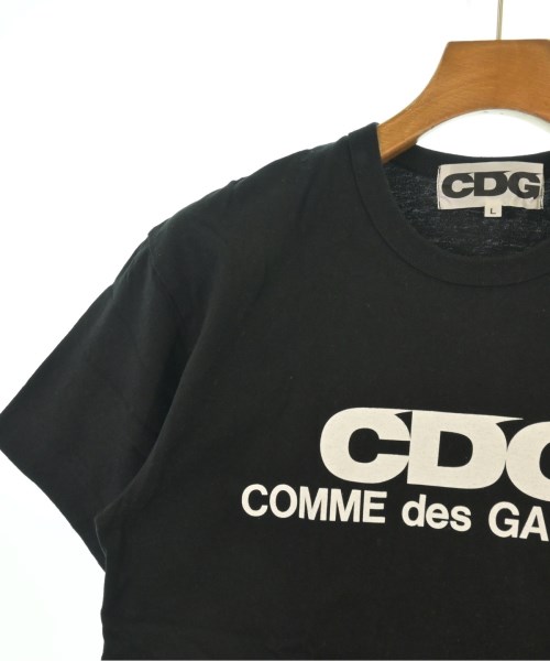 CDG（シーディージー）Tシャツ・カットソー 黒 サイズ:L メンズ/2200619970130