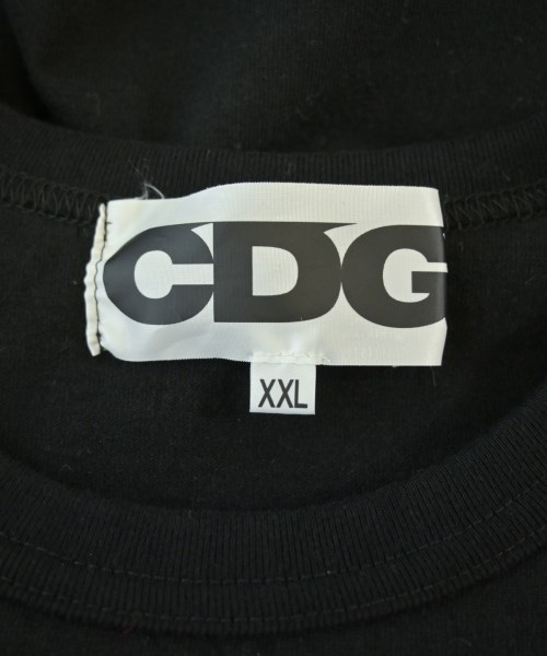 CDG（シーディージー）Tシャツ・カットソー 黒 サイズ:XXL メンズ/2200620455077