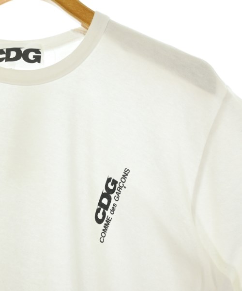 CDG（シーディージー）Tシャツ・カットソー 白 サイズ:XL メンズ/2200602617110