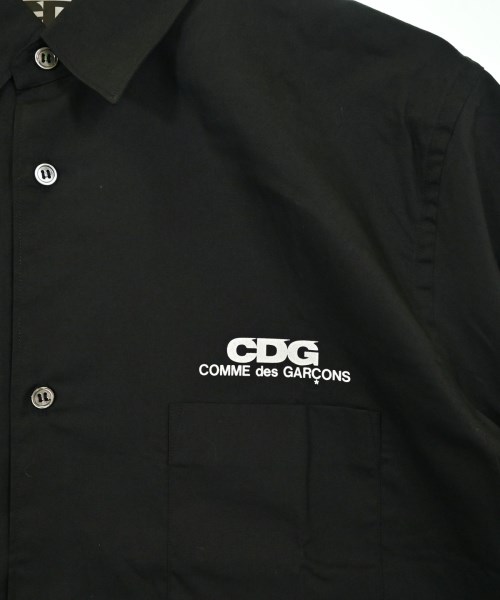 CDG（シーディージー）カジュアルシャツ 黒 サイズ:XL メンズ/2200602235048