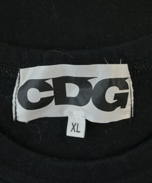 CDG（シーディージー）Tシャツ・カットソー 黒 サイズ:XL メンズ/2200672597107