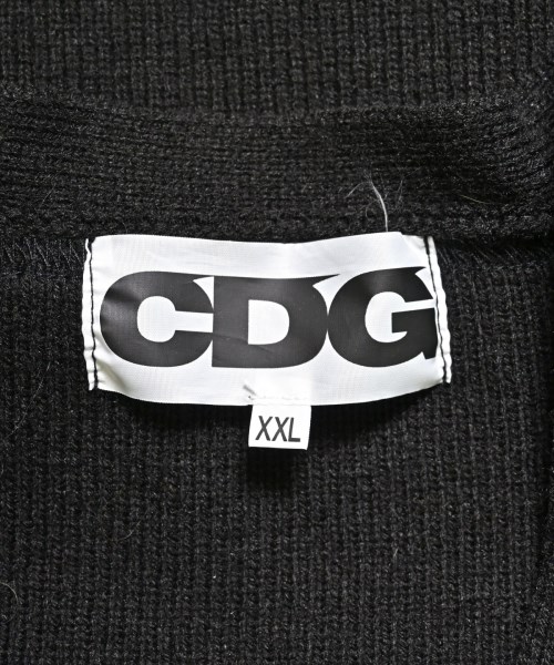 CDG（シーディージー）カーディガン 黒 サイズ:XXL メンズ/2200672853036