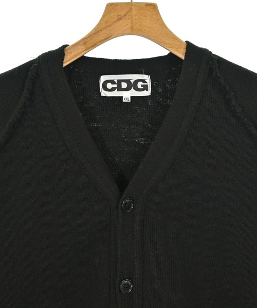 CDG（シーディージー）カーディガン 黒 サイズ:XXL メンズ/2200672853036